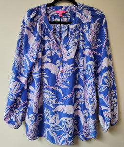 Lilly Pulitzer Blouse. Size XL