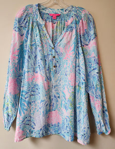 Lilly Pulitzer Blouse. Size XL